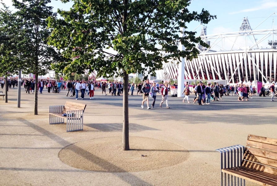 Kotvení vzrostlých stromů v Londýně